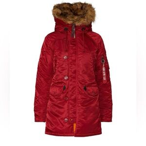 ALPHA INDUSTRIES :  N-3B Parka with Faux Fur Hood